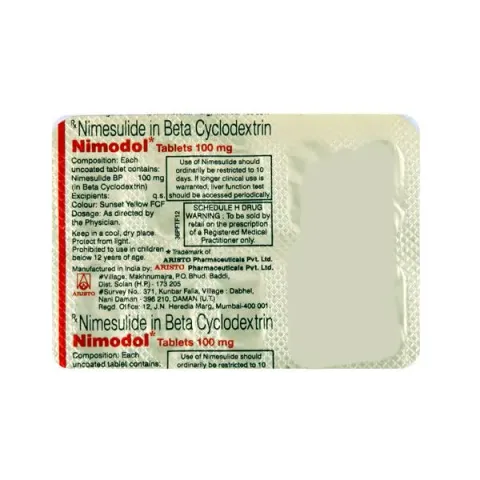 Nimodol 100 Tablet product image