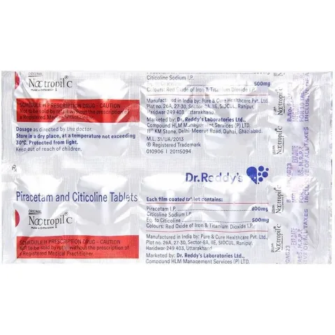 Nootropil C Tablet product image