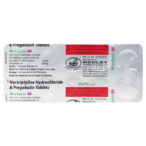 Nortipan Tablet product image