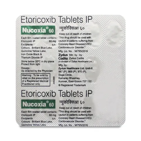 Nucoxia 60 Tablet product image