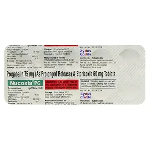 Nucoxia Pg Tablet product image