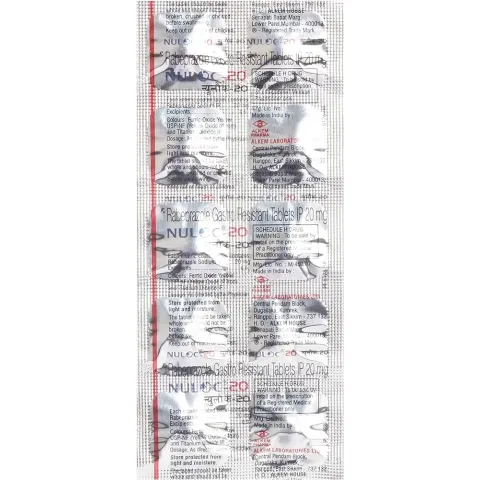 Nuloc 20 Tablet product image
