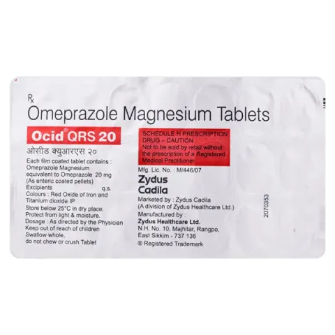 Ocid Qrs 20 Tablet product image