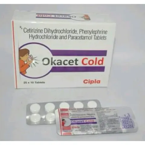 Okacet Cold Tablet product image