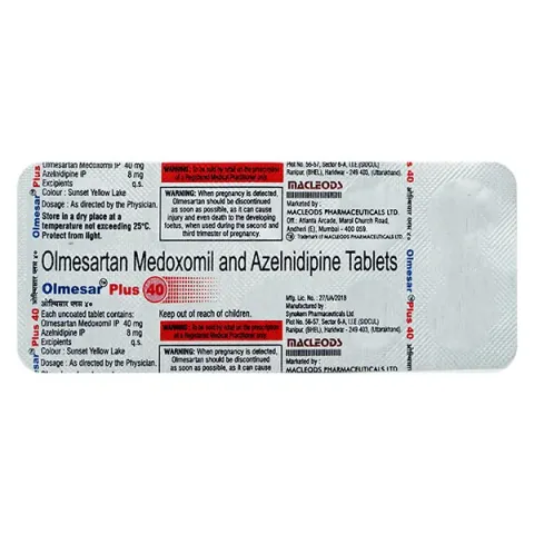 Olmesar Plus 40 Tablet product image