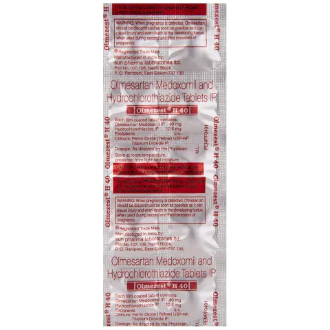 Olmezest H 40 Tablet product image