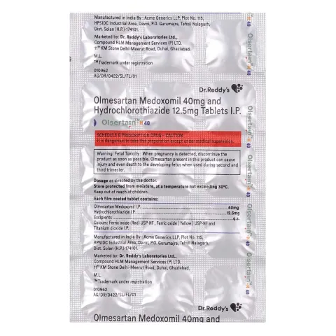 Olsertain H 40 Tablet product image