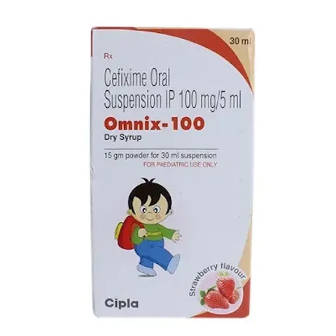 Omnix 100 Dry Syrup product image
