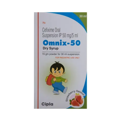 Omnix 50 Dry Syrup 30ml product image