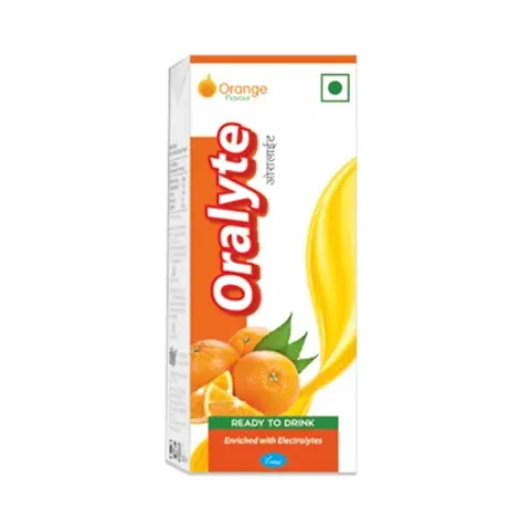 Oralyte Tetra Pack (orange) 200ml product image