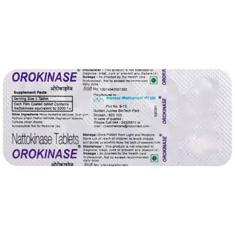 Orokinase Tablet product image