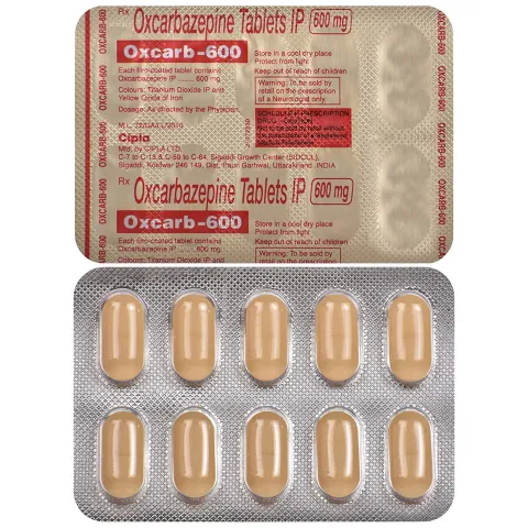 Oxcarb 600 Tablet product image