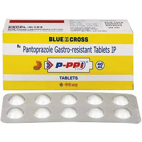 P Ppi 40 Tablet 15's product image