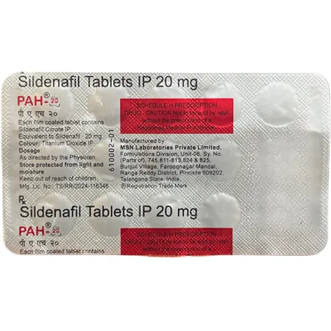 Pah 20 Tablet product image