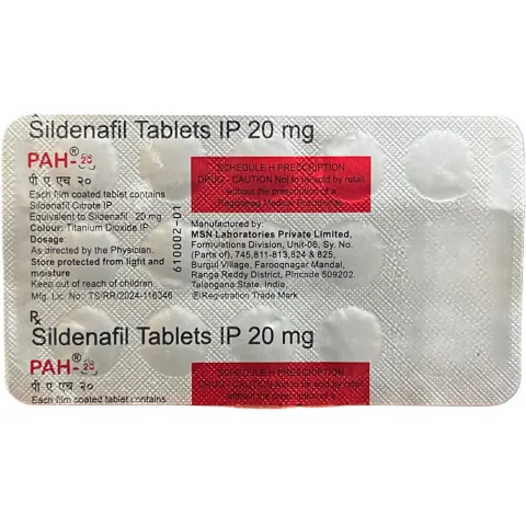 Pah 20 Tablet product image