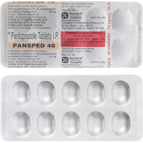 Pansped 40 Tablet product image