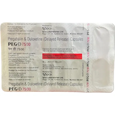 Peg D 75/30 Tablet product image