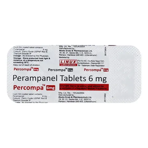 Percompa 6mg Tablet product image