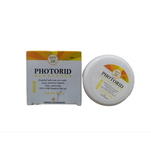 Photorid Sunscreen Aquagel Spf 26 product image