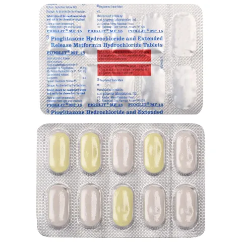 Pioglit Mf 15 Tablet product image