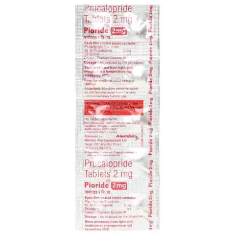 Pioride 2mg Tablet product image