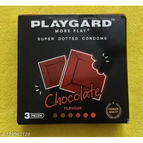 Playgard Dotted Condom Chocolate product image