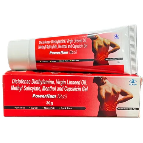 Powerflam Red Gel 30gm product image