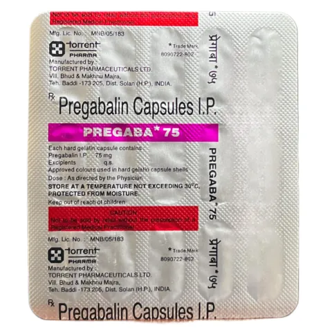 Pregaba 75 Capsule product image