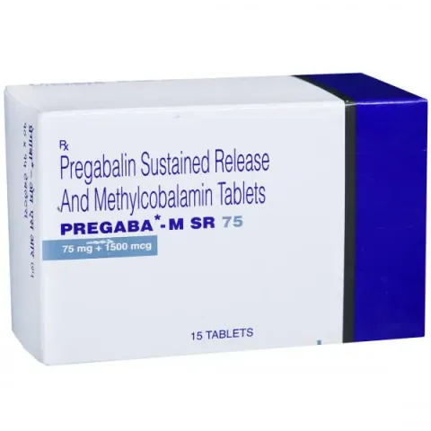 Pregaba M Sr 75 Tablet product image