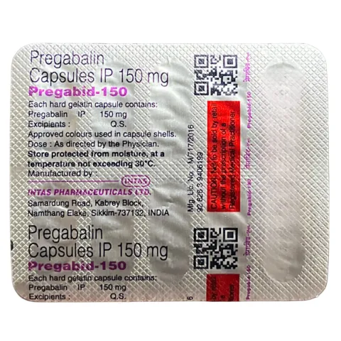 Pregabid 150 Capsule product image