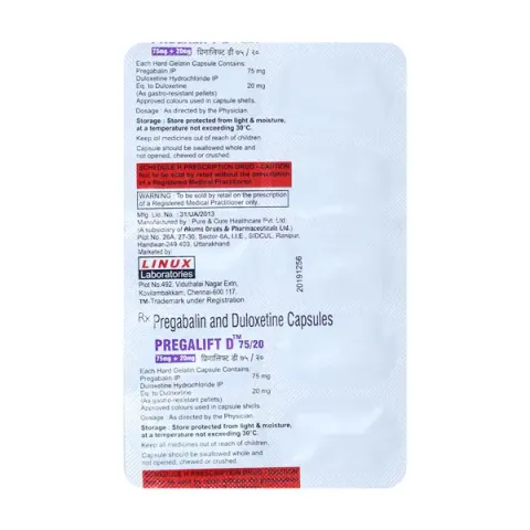 Pregalift D 75/20 Capsule product image