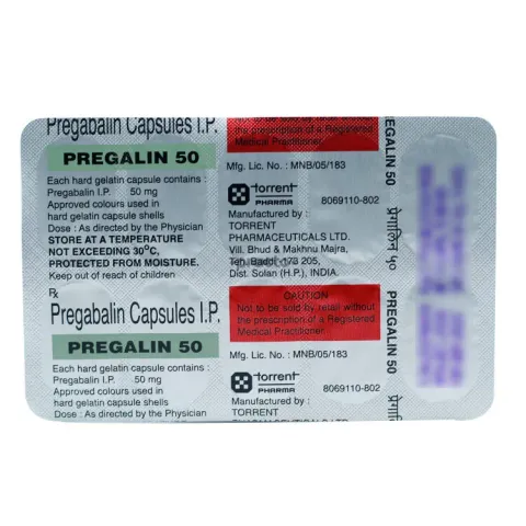 Pregalin 50 Capsule product image