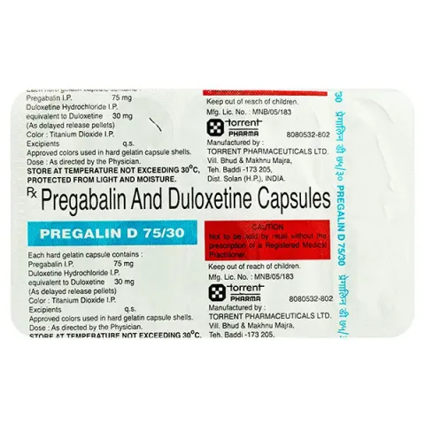 Pregalin D 75/30 Capsule product image