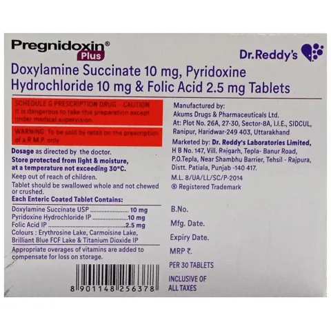 Pregnidoxin Plus Tablet product image