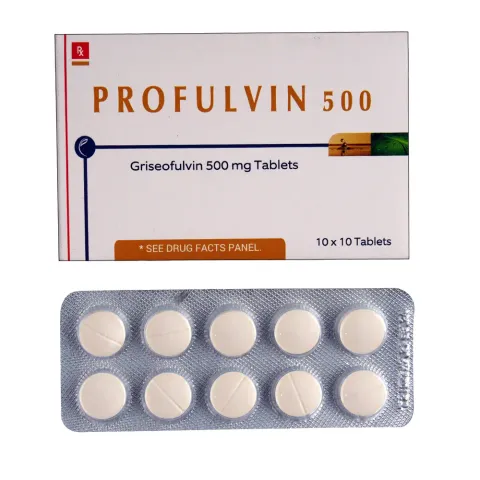 Profulvin 500 Tablet product image