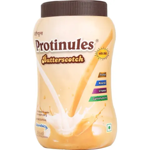 Protinules Butterscotch Powder 200gm product image
