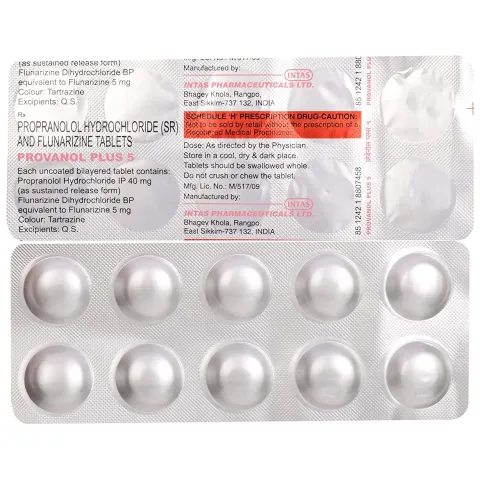 Provanol Plus 5 Tablet product image