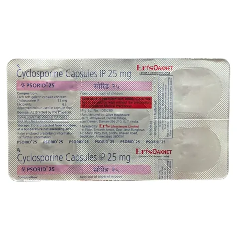 Psorid 25 Capsule product image