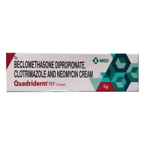 Quadriderm Rf Cream 5gm product image