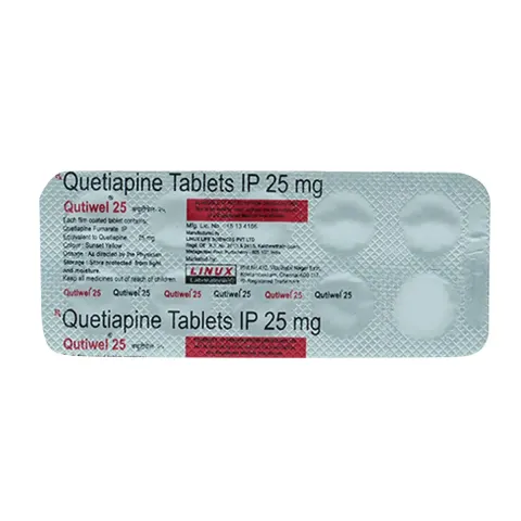 Qutiwel 25mg Tablet product image