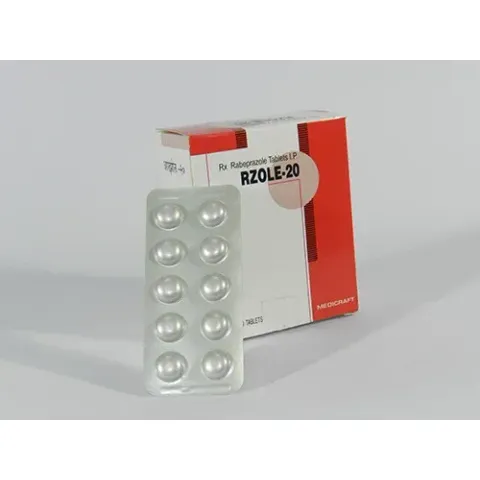 R Zole 20 Tablet product image