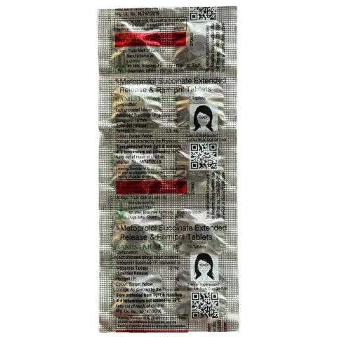 Ramistar M Xl 25 Tablet product image