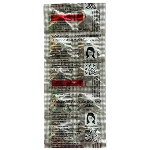 Ramistar M Xl 25 Tablet product image