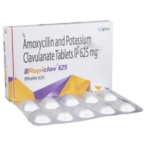 Rapiclav 625 Tablet product image