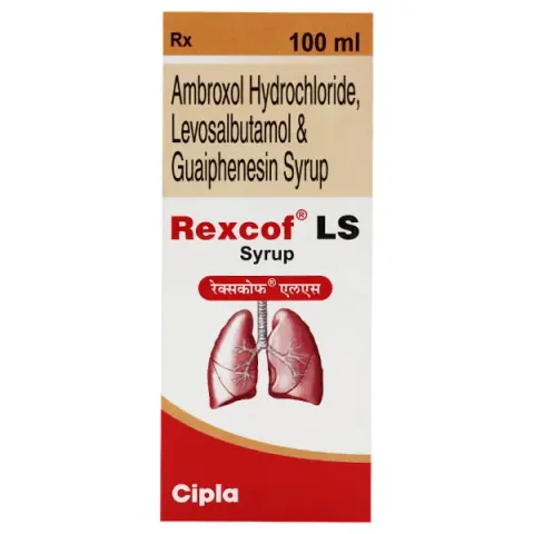 Rexcof Ls Syrup 100 Ml product image