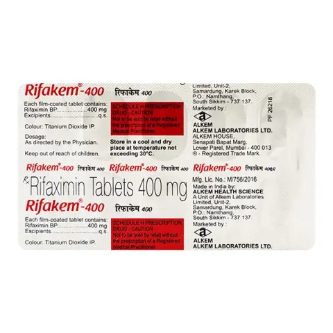 Rifakem 400 Tablet product image