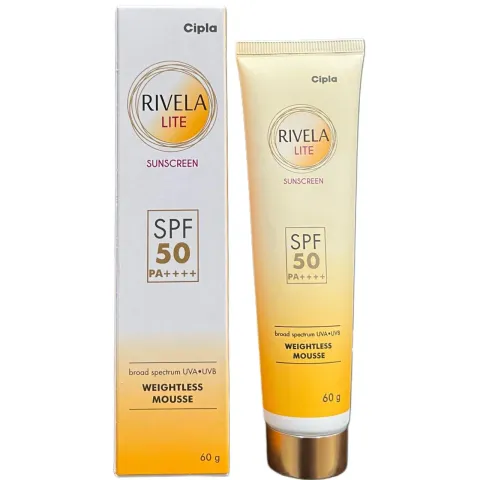 Rivela Lite Spf 50 Sunscreen 60gm product image