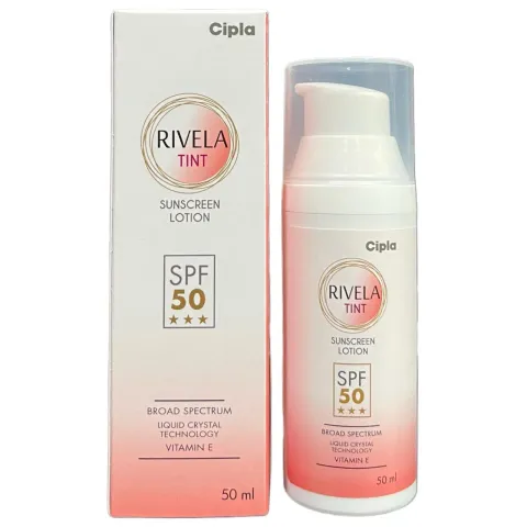 Rivela Tint Spf 50 Sunscreen Lotion product image