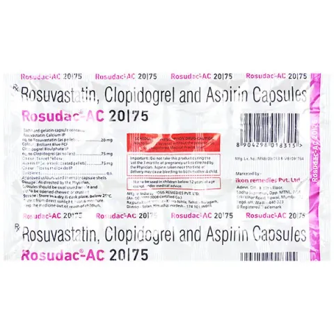Rosudac Ac 20/75 Capsule product image