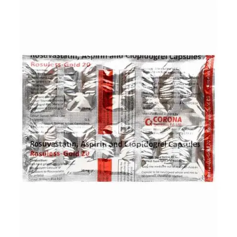 Rosuless Gold 20 Capsule product image